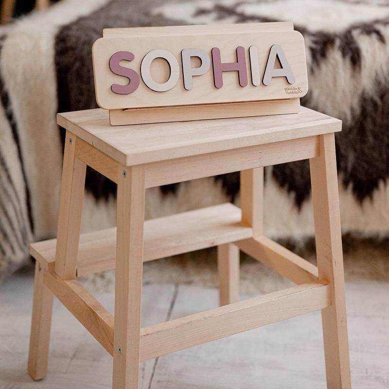 Sophia Name Puzzle - Kiddiewiddie