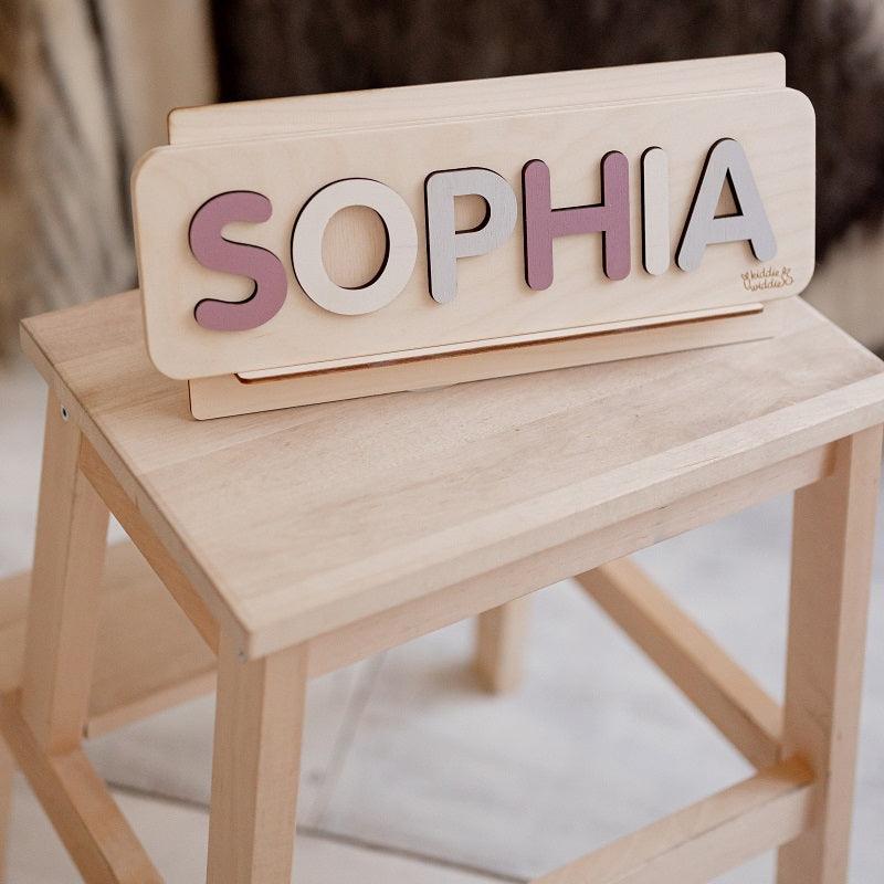 Sophia Name Puzzle - Kiddiewiddie